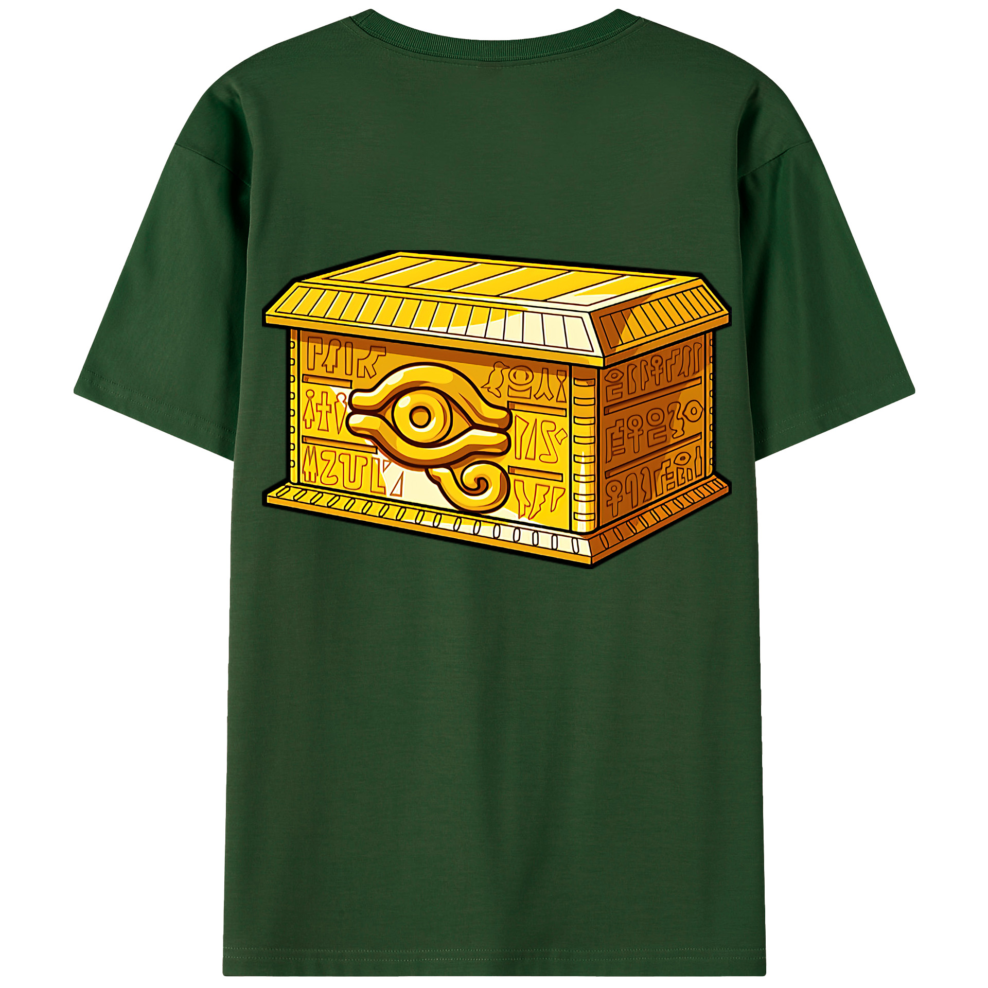 （画像用） 遊☆戯☆王 Yu-Gi-Oh! 綿100％半袖Tシャツ（背面プリント）